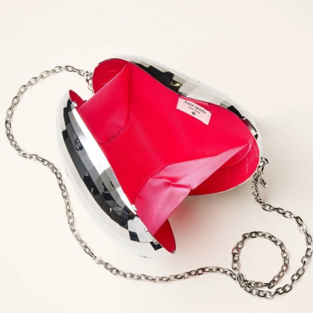 Kate Spade x Target NWT Disco Heart Crossbody Bag - Picture 3 of 13
